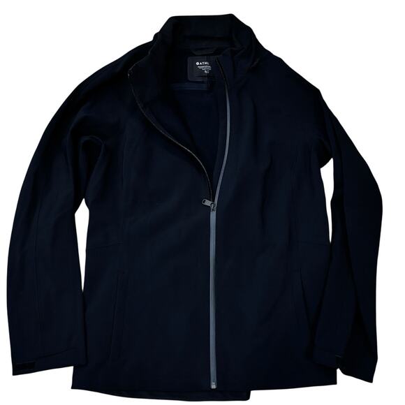 Athleta Luxe Glacier Softshell Water Repellent Jacket Black Size XL NWOT* - Picture 3 of 9